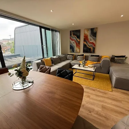 Modern Spacious Penthouse * 利兹